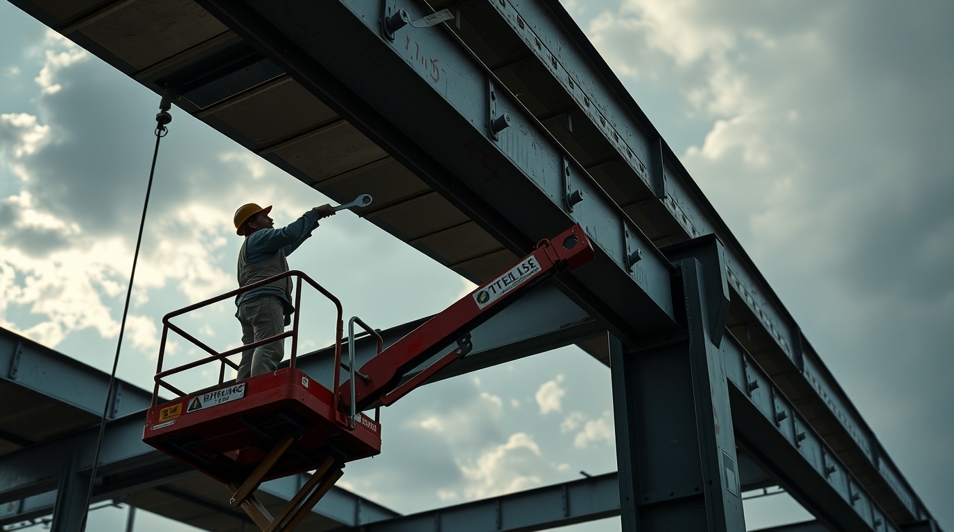 Металлические фермы для навеса