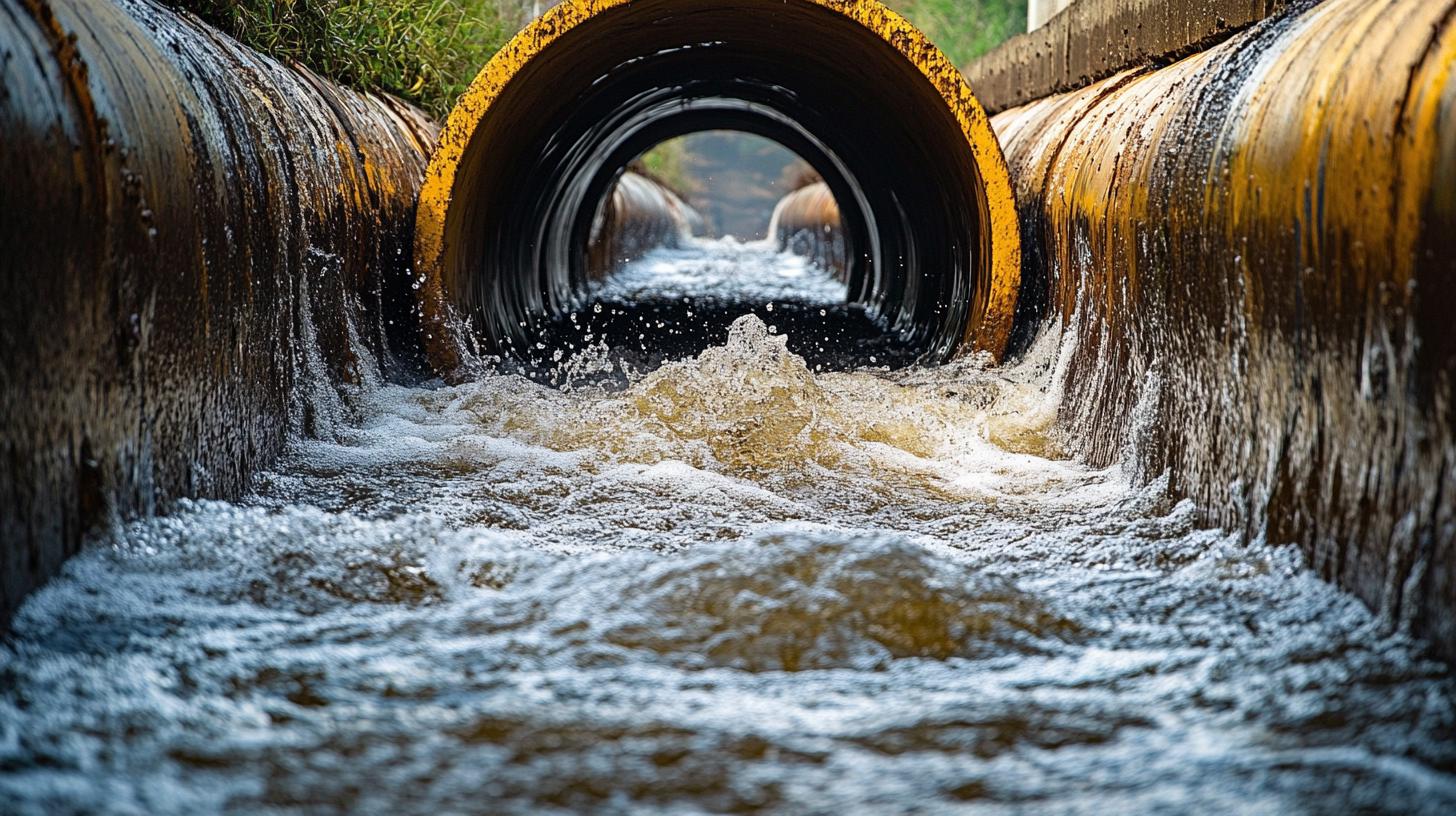 Гидродинамическая чистка канализации