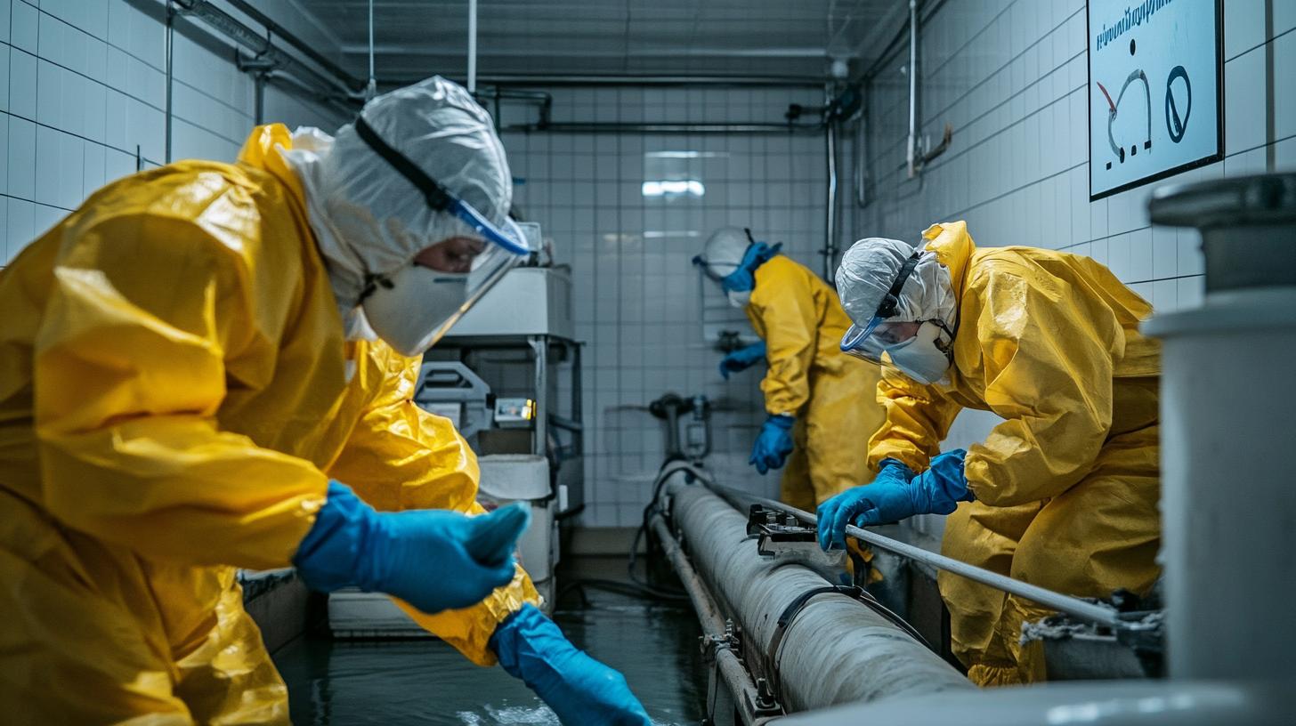 Гидродинамическая прочистка канализации