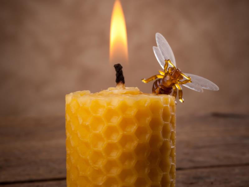свечи из пчелиного воска