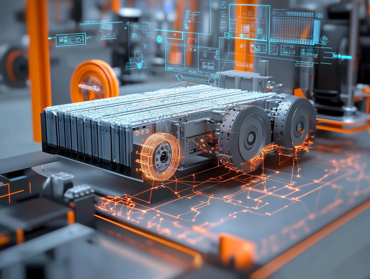 Тяговая батарея для электропогрузчика от ГК 