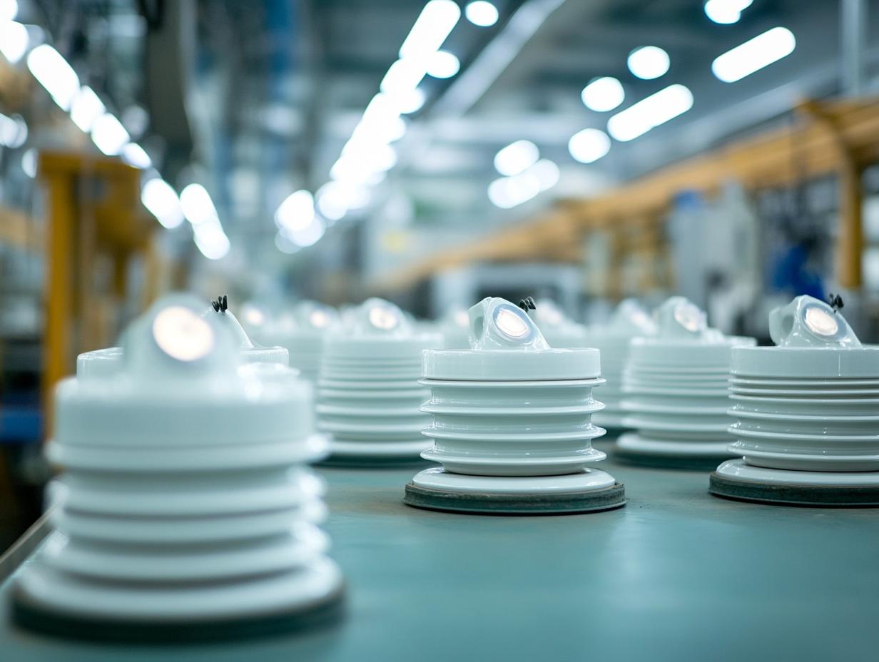 стеклянные изоляторы