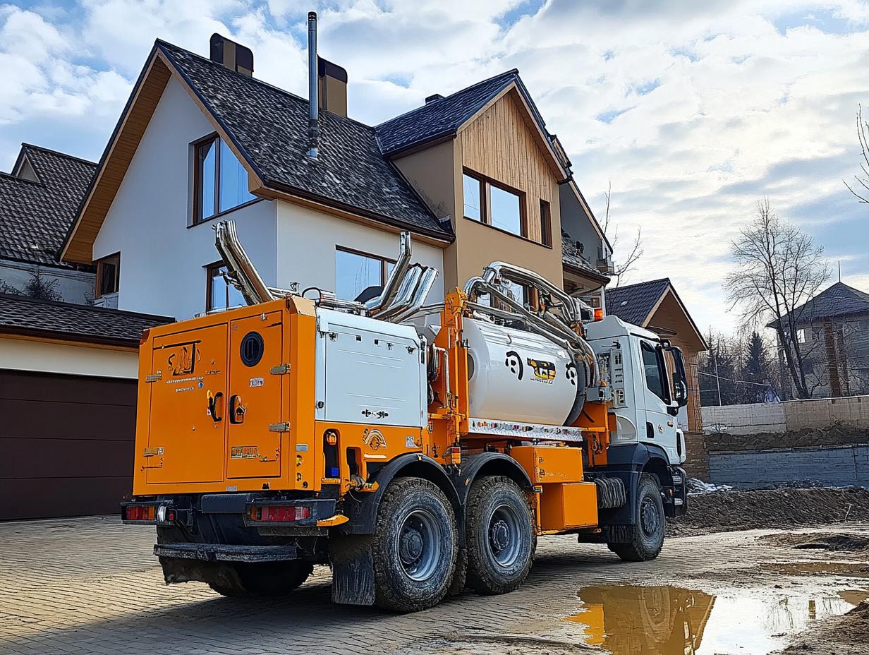 Прочистка системы канализации