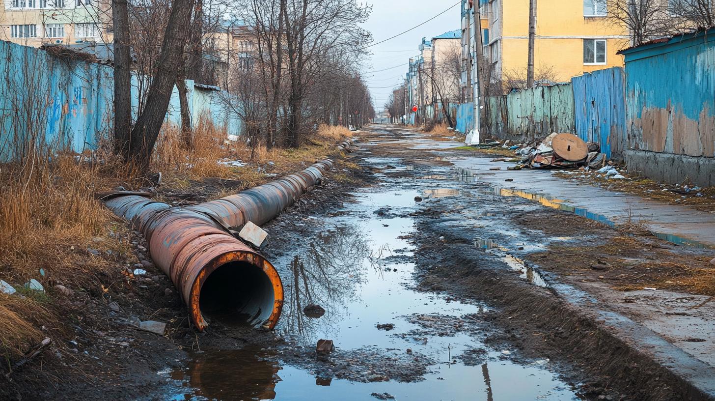 Аварийная чистка канализационных труб