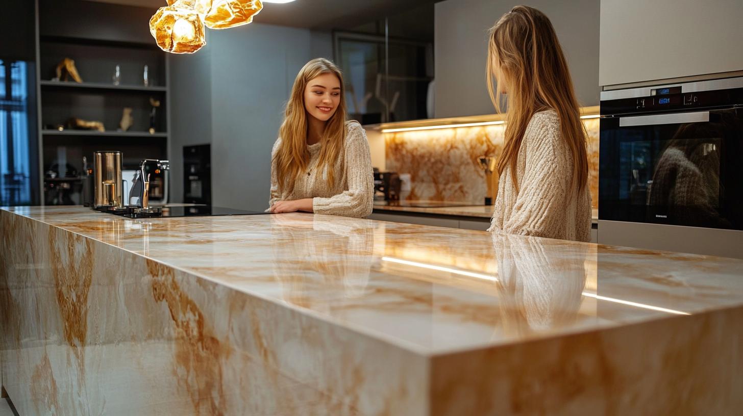 Секреты выбора столешниц из искусственного камня для кухни