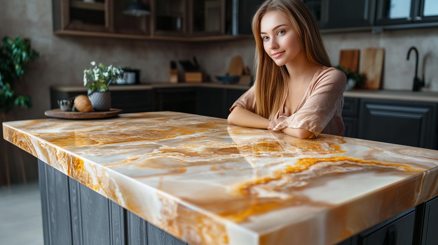 Секреты выбора столешниц из искусственного камня для кухни