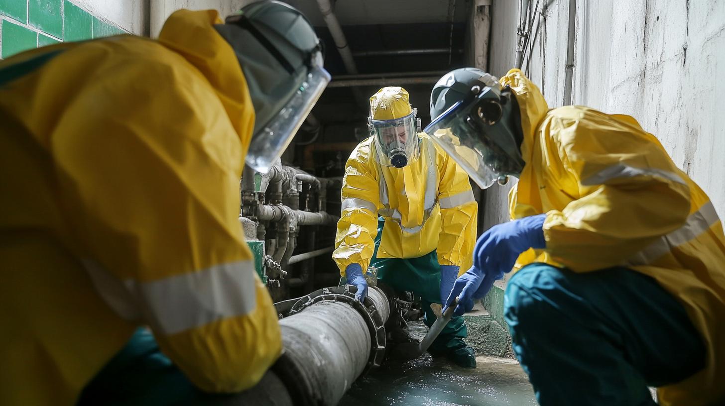 Гидродинамическая чистка канализации