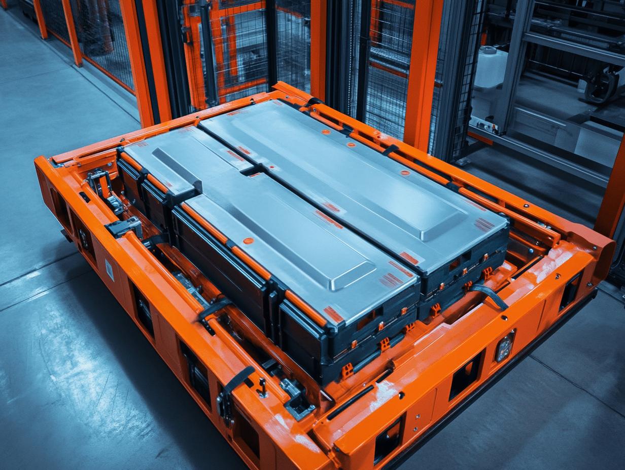 Тяговая батарея для электропогрузчика от ГК 