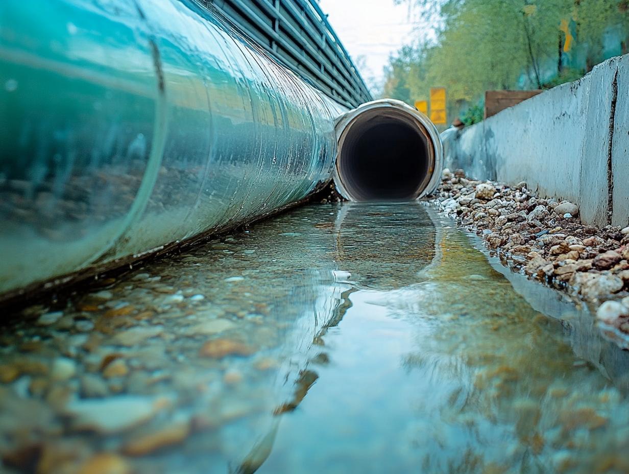 Прочистка системы канализации