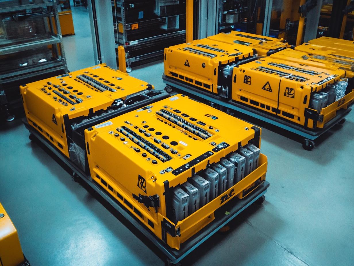 Тяговая батарея для электропогрузчика от ГК 